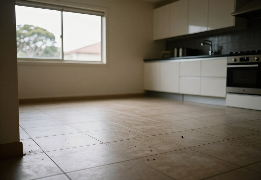 Cockroach-free kitchen in Erskine Park after treatment